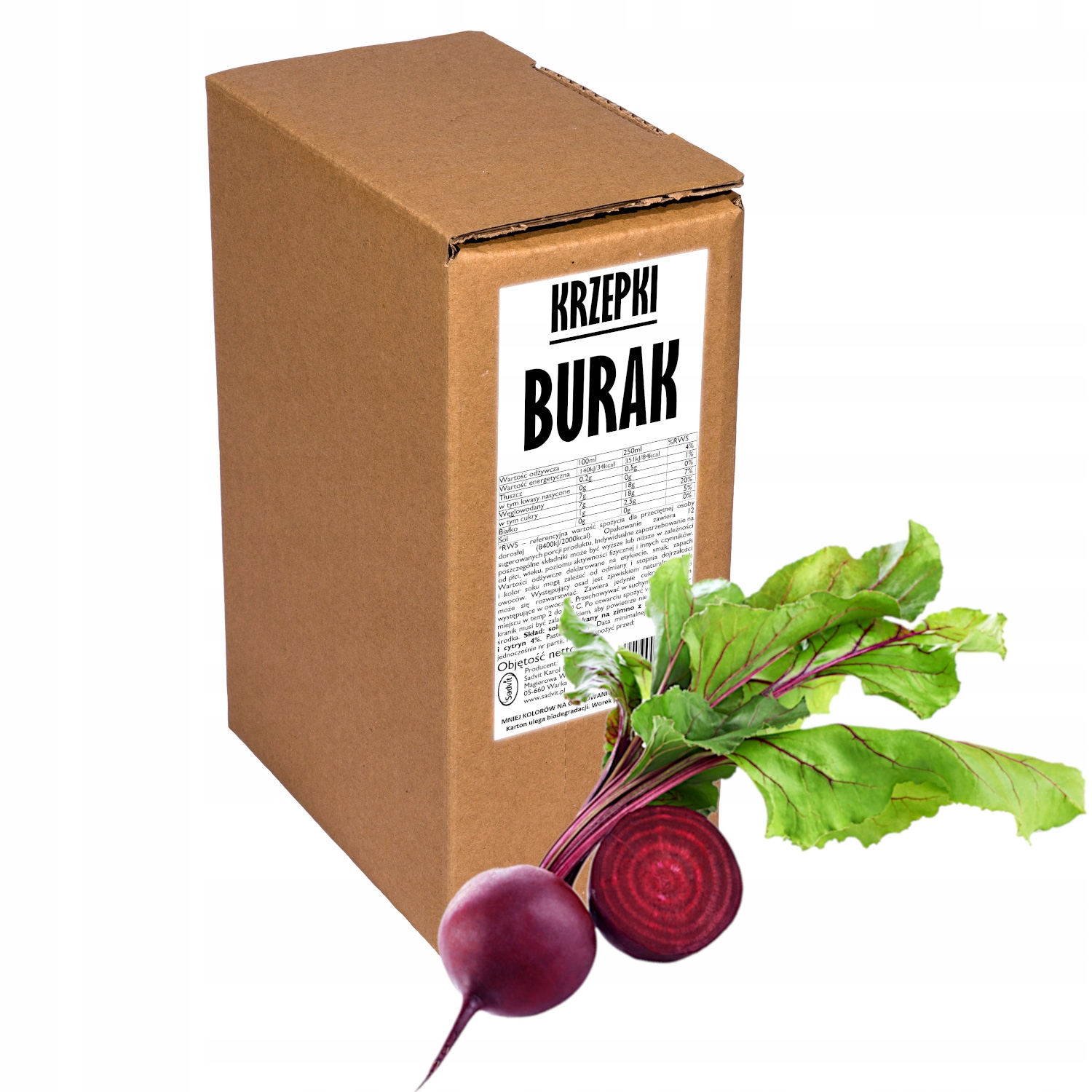 BIO CVIKLOVÁ ŠŤAVA - kvasená 100%, 5 l