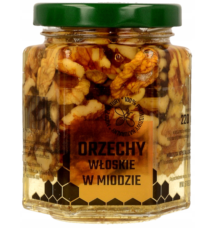 Vlašské orechy v nektárovom mede 220g