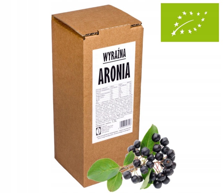 ARÓNIA (ČIERNA JARABINA) 100% ŠŤAVA, 1,5 L