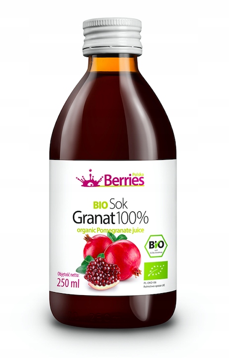 ŠŤAVA Z GRANÁTOVÉHO JABLKA 100%, 250 ml, Berries