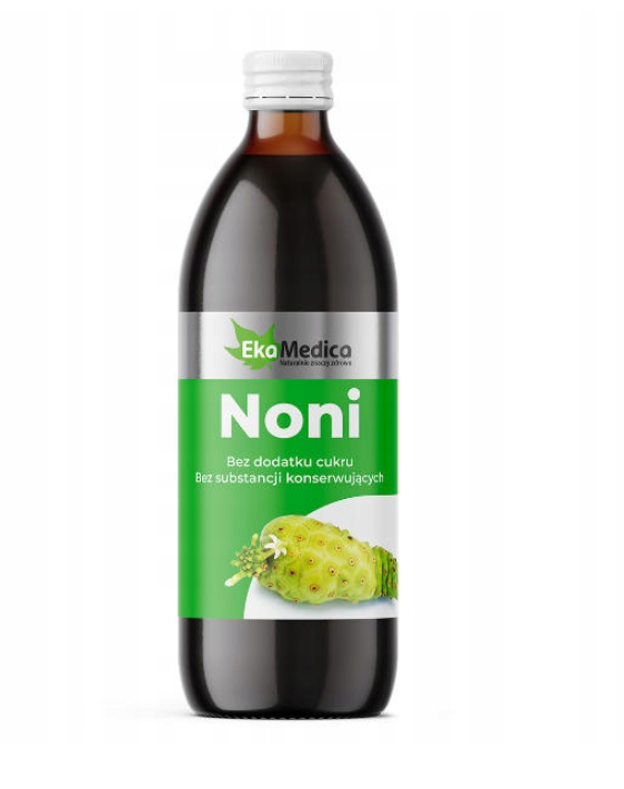 BIO Šťava z noni, 100%, 1 L, EkaMedica