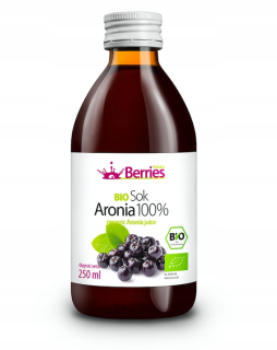 ARÓNIA, 100% ŠŤAVA, 250 ML, Berries